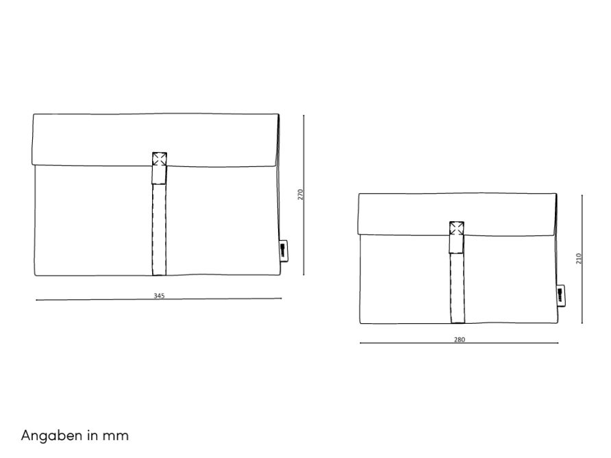 bemessungen mappe hanna klein und groß